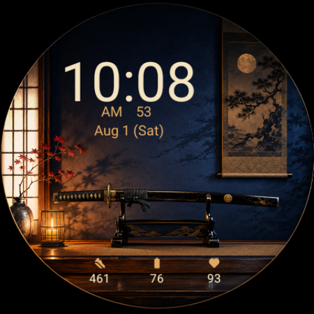 Dojo · Katana watch face