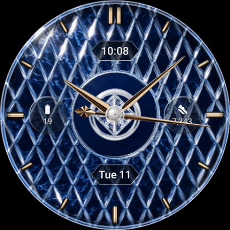 Kiriko · Cut Glass watch face