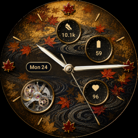 Kouyou Nagare · Maple Stream watch face
