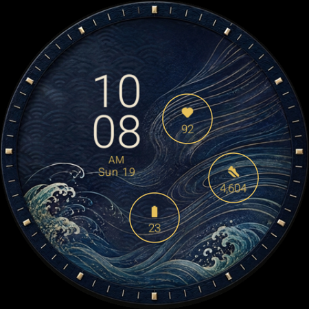 Nami · Hybrid watch face
