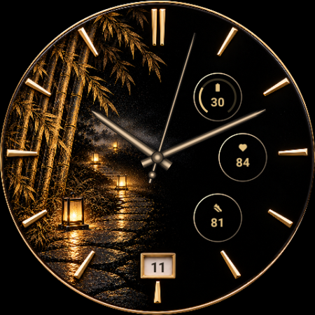 Tomoshibi watch face