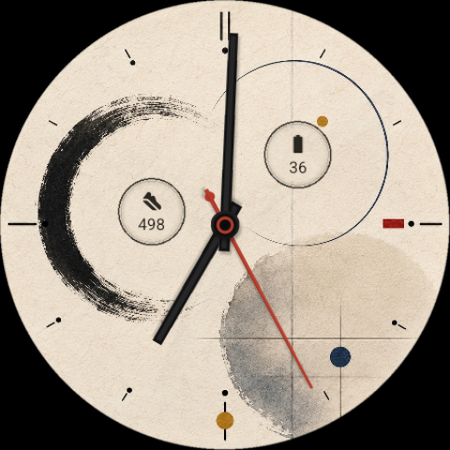 ZENFORM · Minimal Geometry watch face